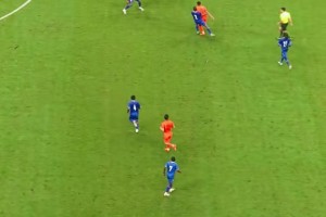现场实拍：赵松源的风骚跑位，可